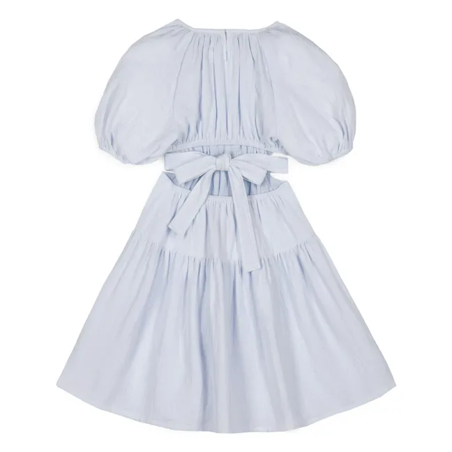 Robe Marine Gaze de Coton Bio | Bleu pâle