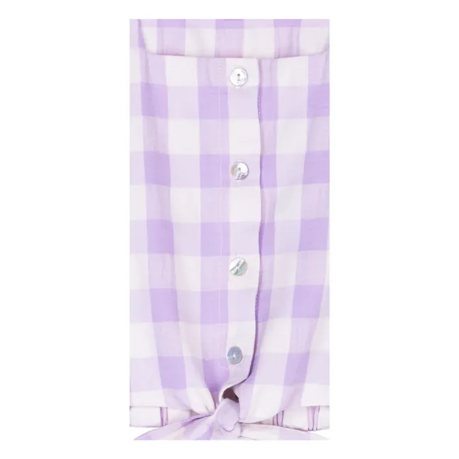 Camicetta con nodo Vichy di Colette | Lilla