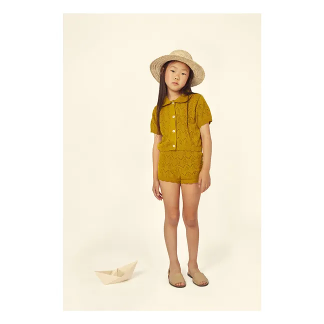 Short Bimba Maille | Ocre