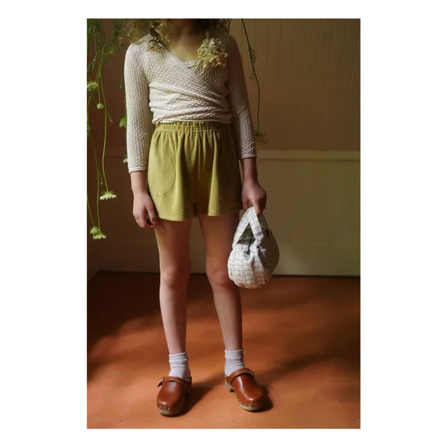 Herzwickel Ina Bio-Baumwolle | Beige