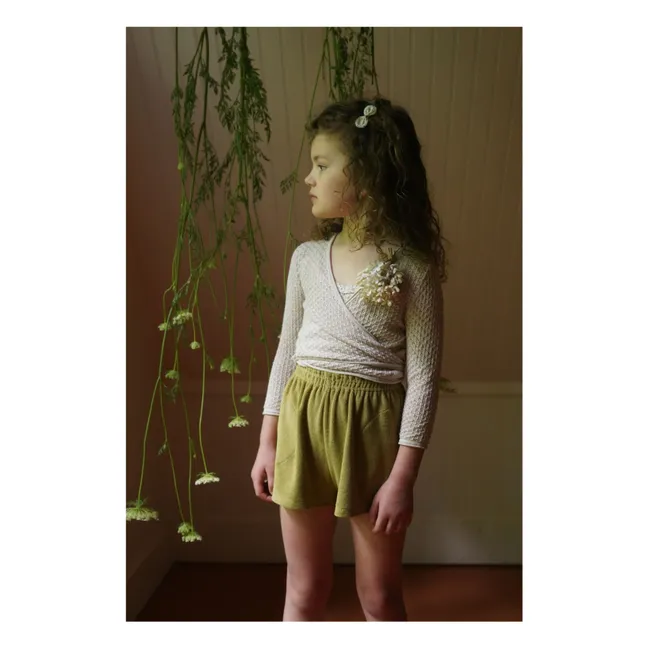 Herzwickel Ina Bio-Baumwolle | Beige