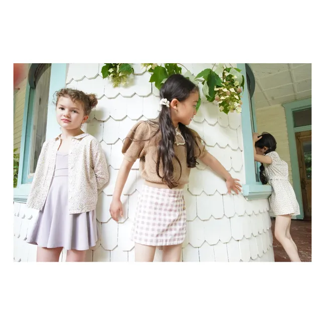 Olive Short Skirt | Ecru