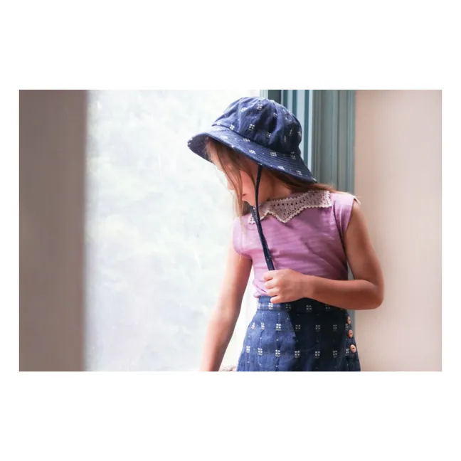 Olive Short Skirt | Denim blue