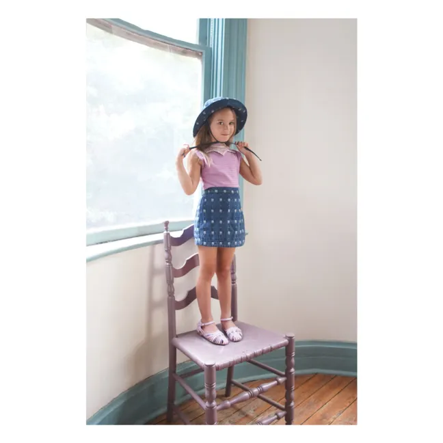Gonna corta color oliva | Denim
