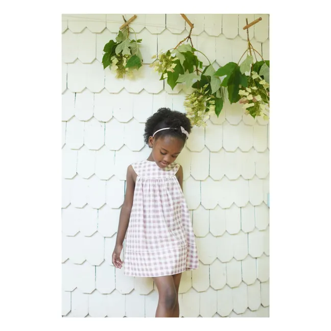 Delilah organic cotton dress | Lilac
