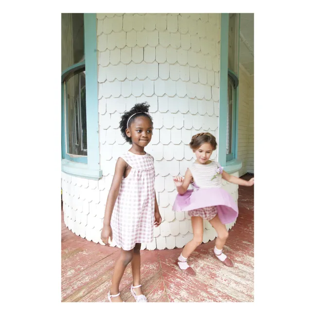 Delilah organic cotton dress | Lilac