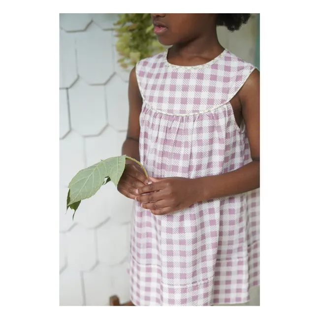 Delilah organic cotton dress | Lilac
