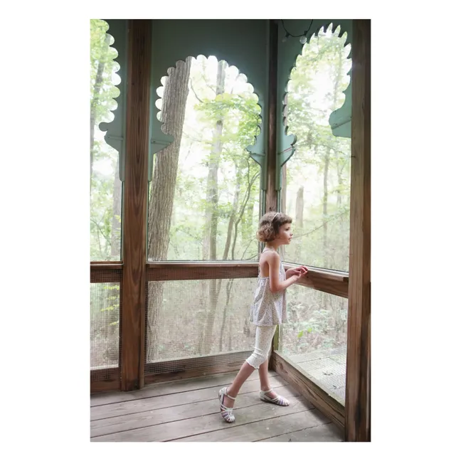 Legging Capri Coton Bio | Ecru