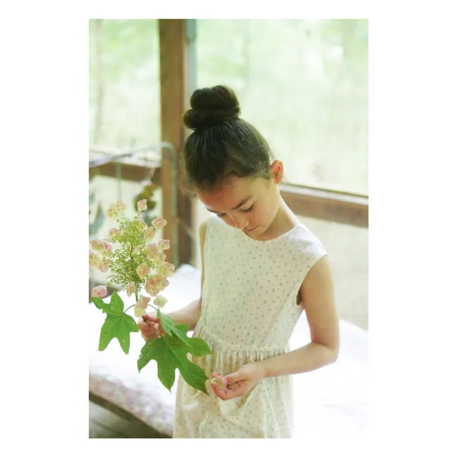Kleid Pocket Bio-Baumwolle | Seidenfarben
