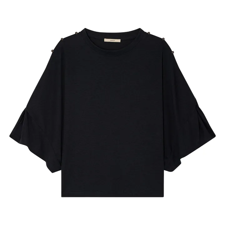 T-shirt Summer Night | Noir- Image produit n°0
