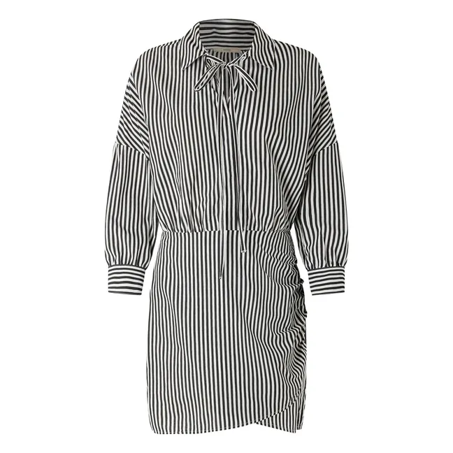 Kleid Laurel Streifen | Schwarz
