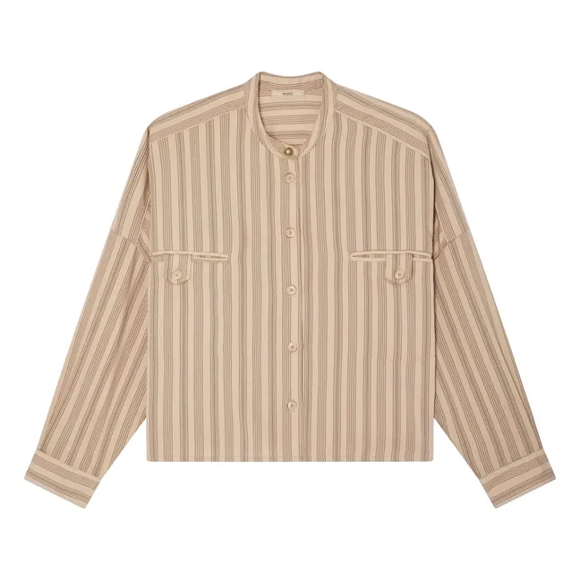 Blusa de rayas Orregia | Rosa Viejo