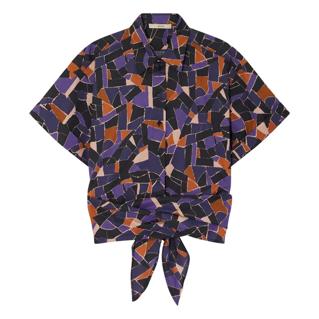 Camicia in cotone biologico Procida | Nero