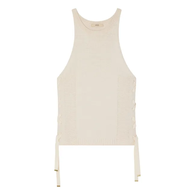 Mary R Tanktop aus Bio-Baumwolle | Seidenfarben