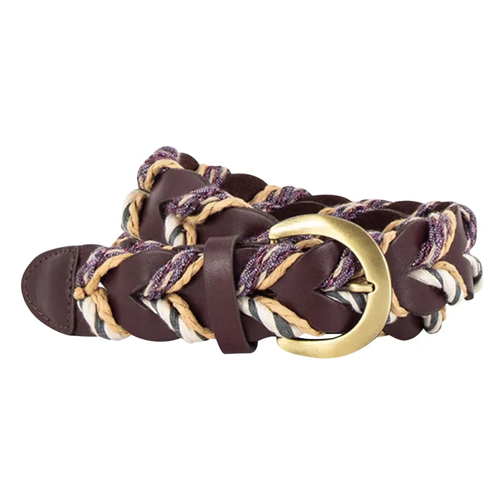 Ceinture Tosco Cuir | Chocolat- Image produit n°0