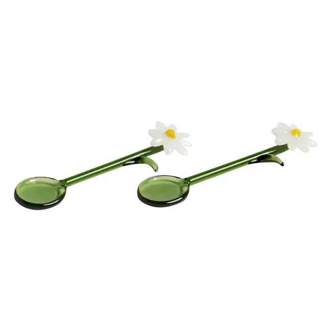 Spoons Flora - Set of 2 | White