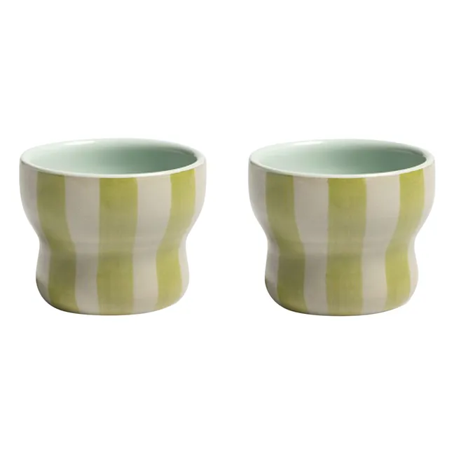 Tazze Circus - Set di 2 tazze | Verde