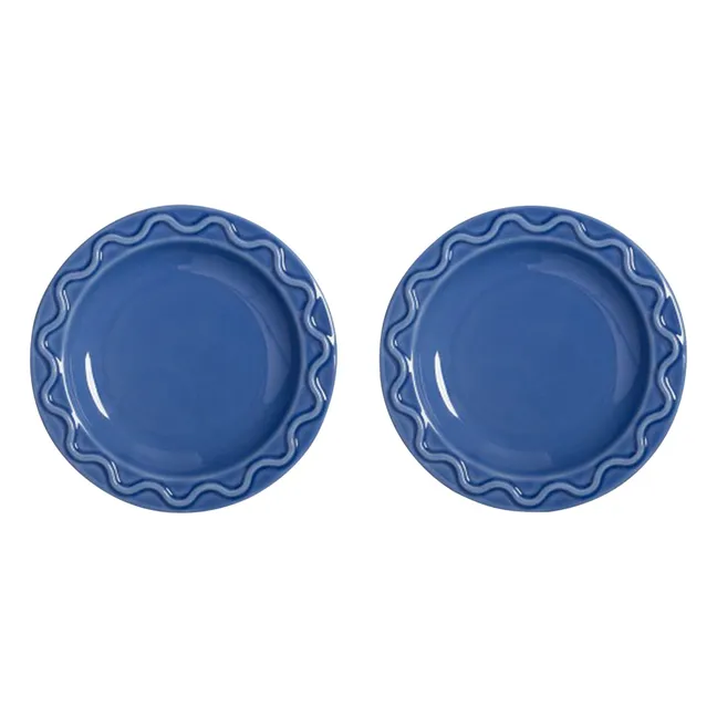 Platos Mochi - Lote de 2 | Azul