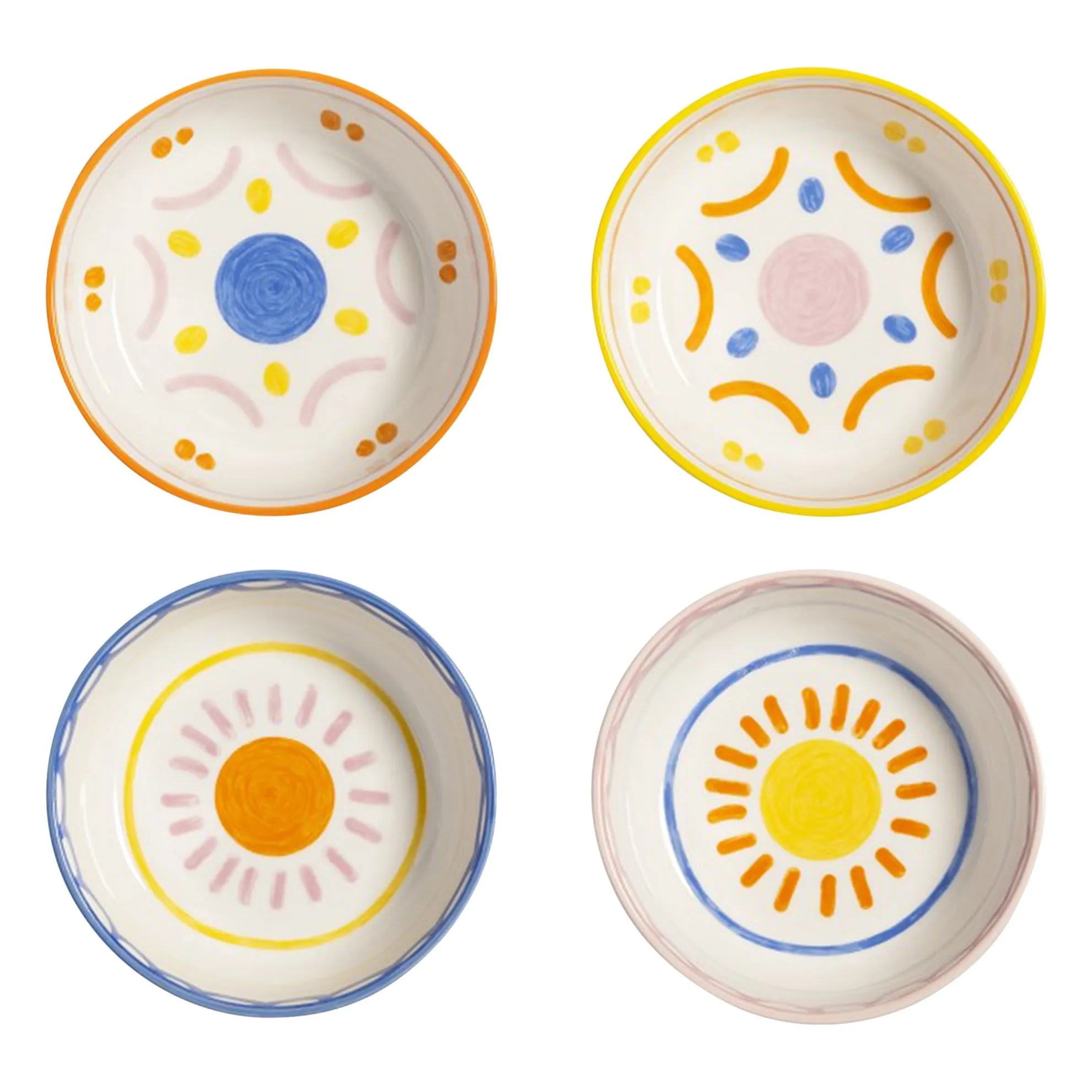 &Klevering Multicoloured Boavista Bowls - Set Of 4