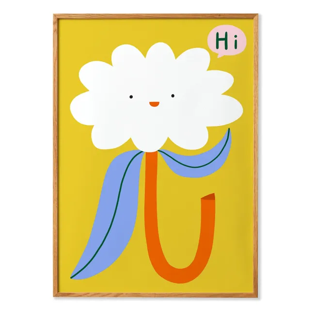 Hi Flower 01 poster