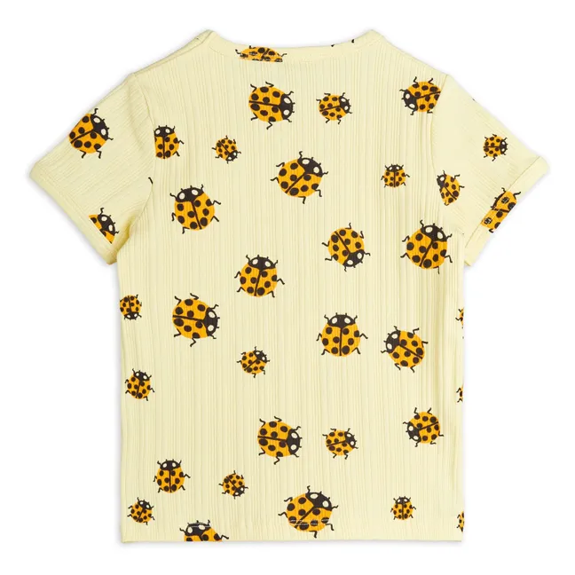 T-shirt in cotone biologico Coccinelle | Giallo