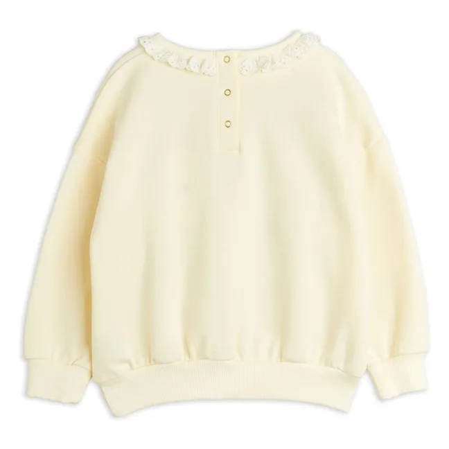 Sweat Coccinelles Coton Bio | Jaune