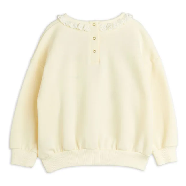Sweatshirt Marienkäfer Bio-Baumwolle | Gelb