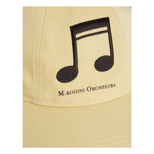 Nota Gorro de algodón ecológico | Amarillo