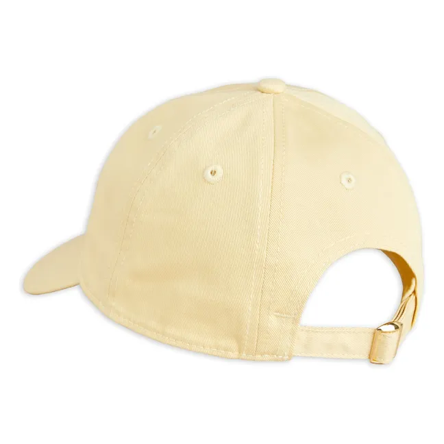 Nota Gorro de algodón ecológico | Amarillo