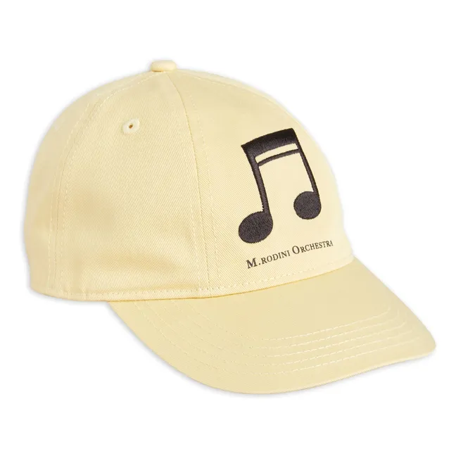 Nota Gorro de algodón ecológico | Amarillo