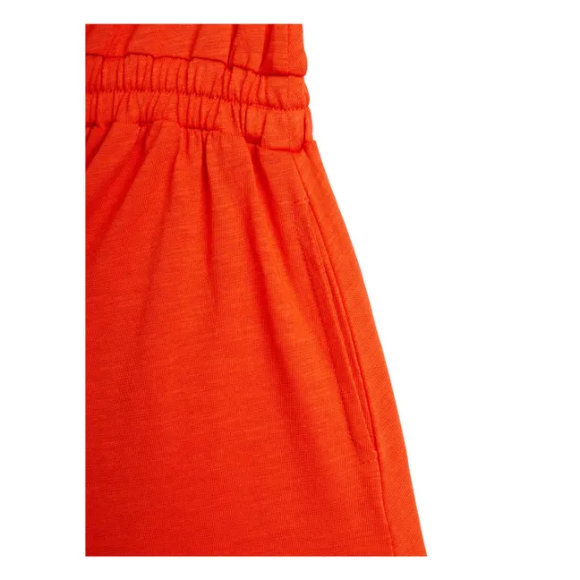 Kleid Note Bio-Baumwolle | Rot