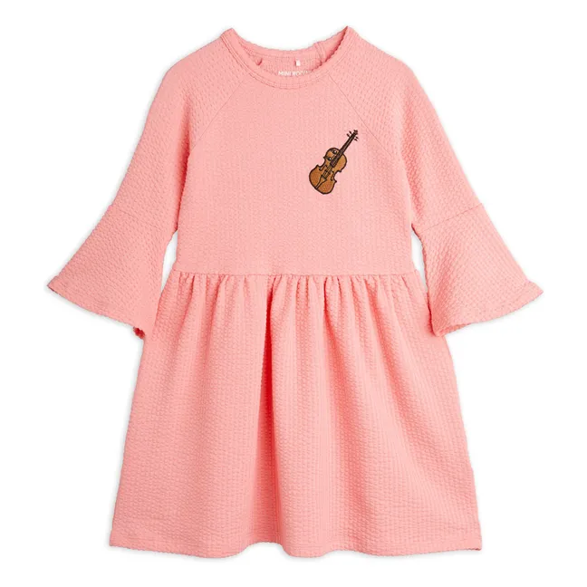 Kleid Violine Recycelte Fasern | Rosa