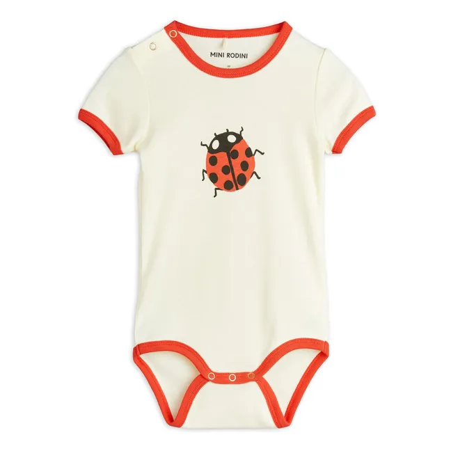 Body Coccinelle Bio-Baumwolle | Seidenfarben