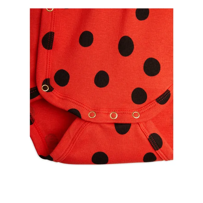 Ensemble Body et Legging Coton Bio | Rouge