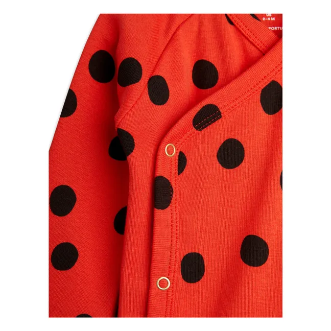 Ensemble Body et Legging Coton Bio | Rouge