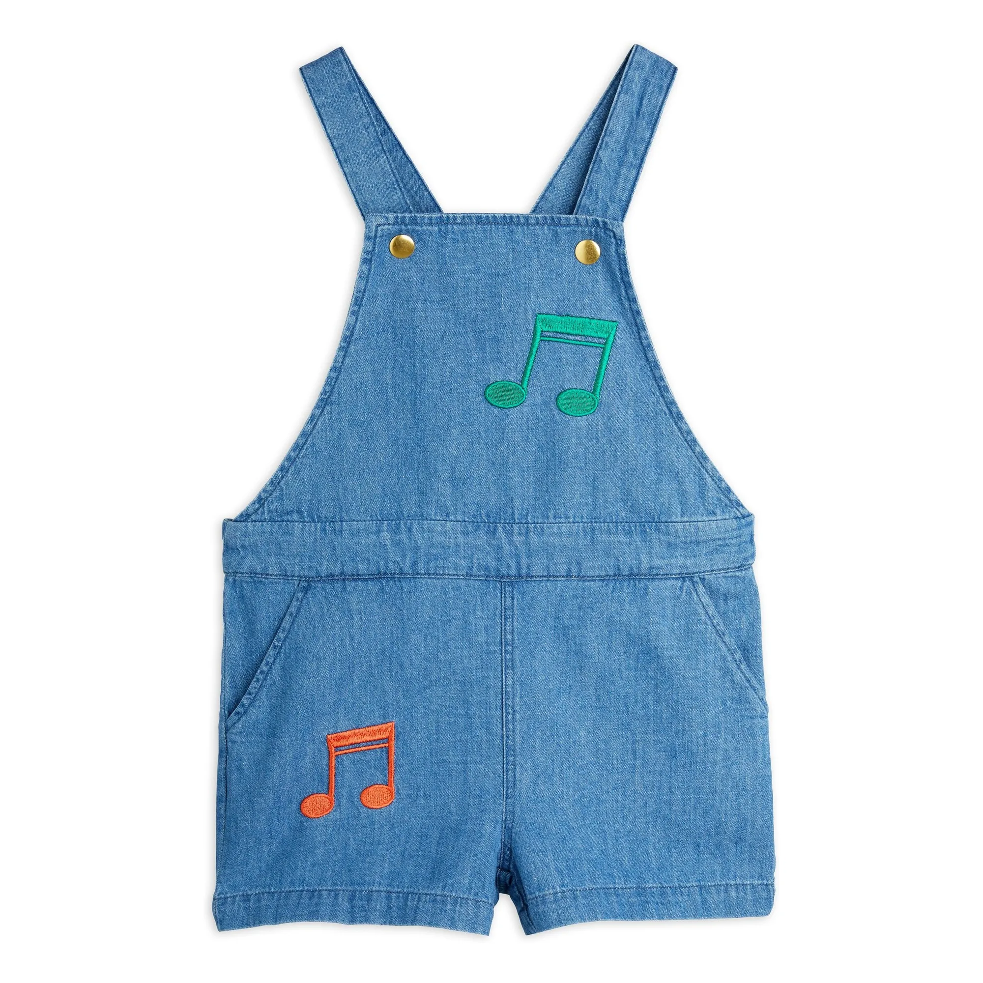 Mini Rodini Blue Combishort Notes