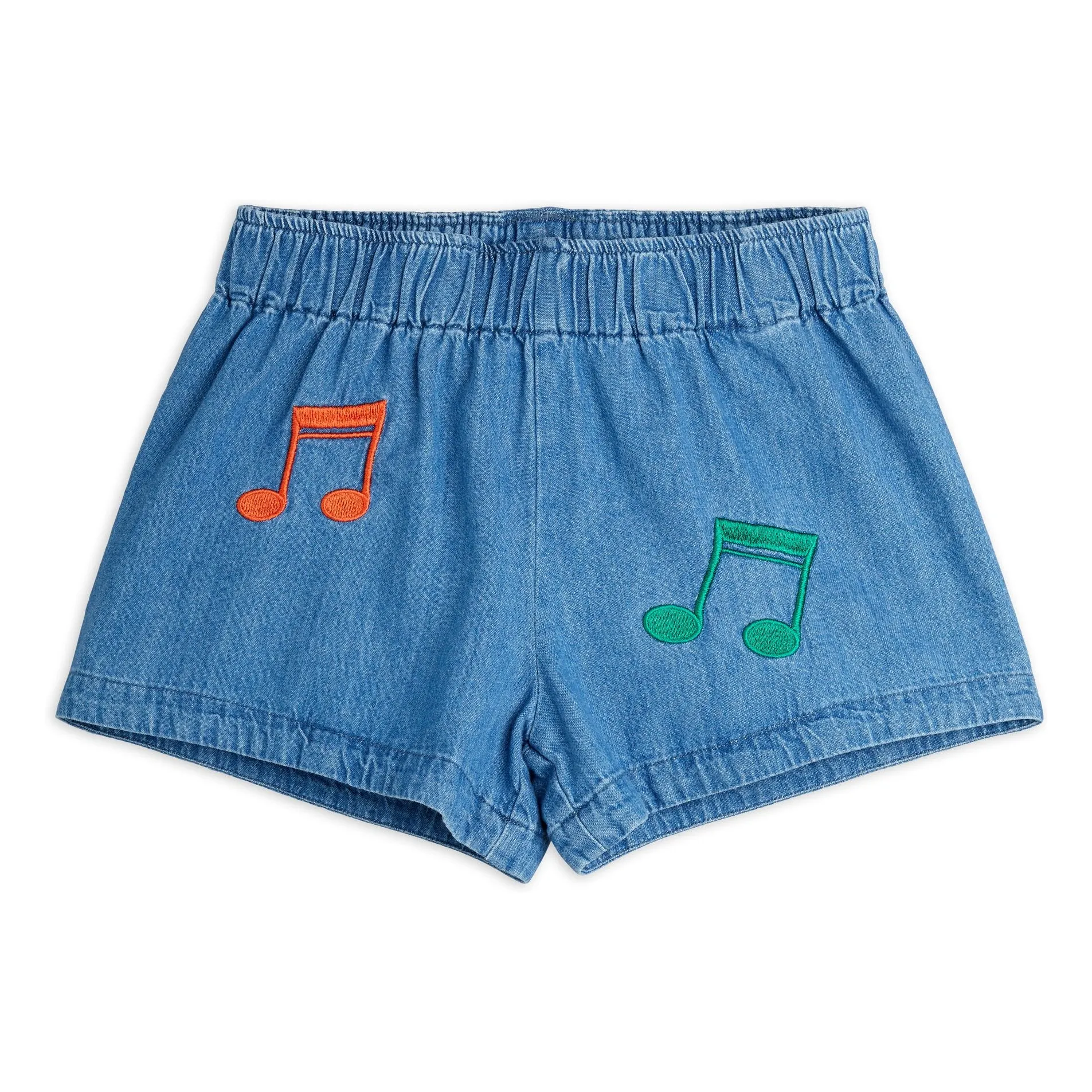 Mini Rodini Blue Short Notes Denim