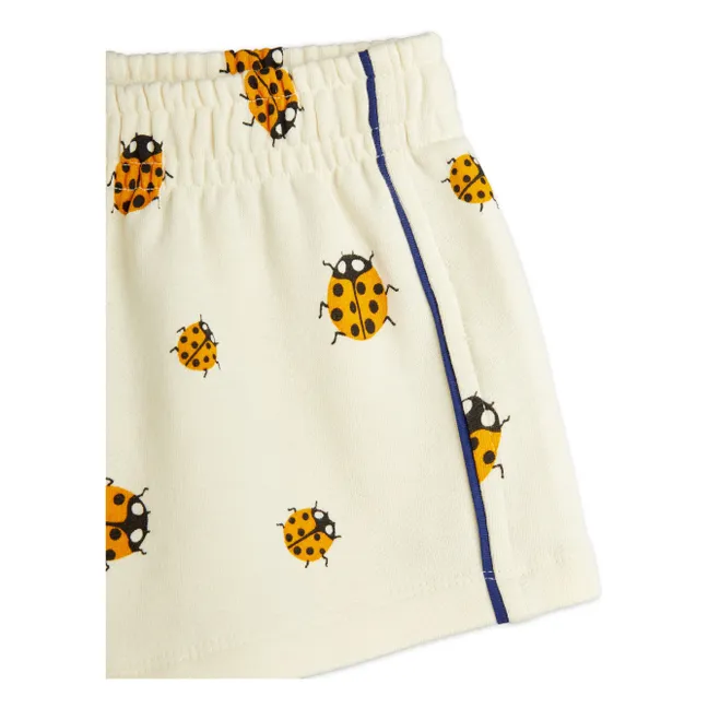 Coccinelles Organic Cotton shorts | Ecru