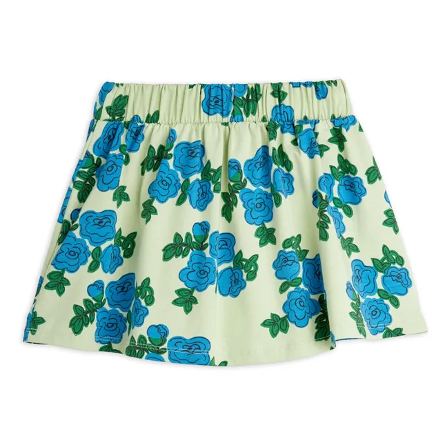 Roses skirt Organic cotton | Pistachio green