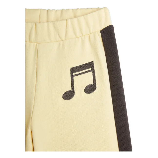 Jogger Note Bio-Baumwolle | Gelb