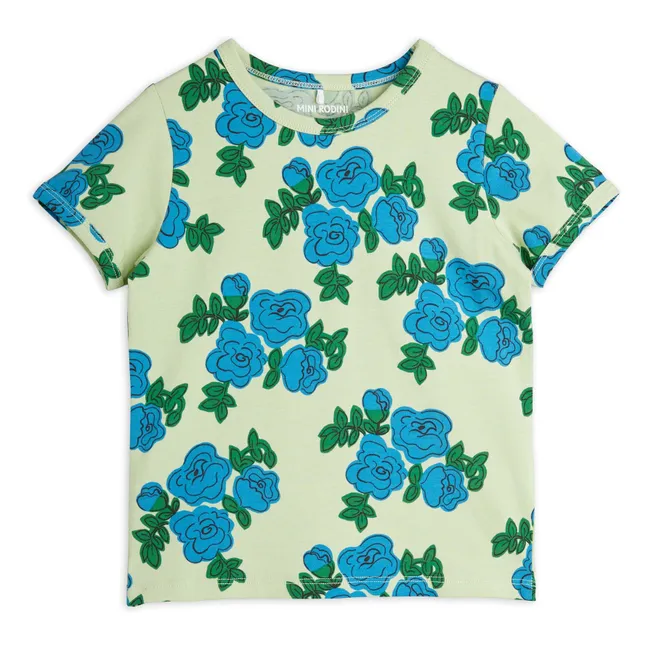 T-Shirt Rosa Bio-Baumwolle | Pistaziengrün