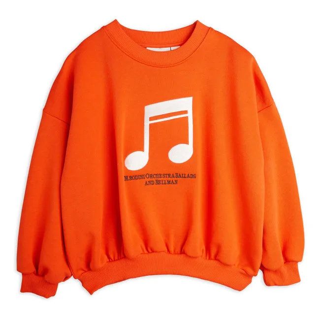Sweat Note Bio-Baumwolle | Rot