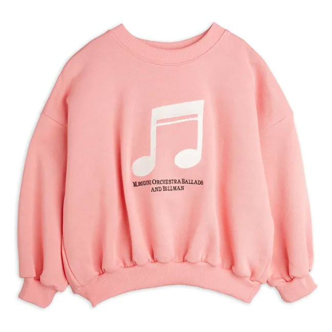 Sweat Note Bio-Baumwolle | Rosa