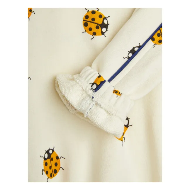 Sudadera mariquita amarilla Algodón orgánico | Crudo