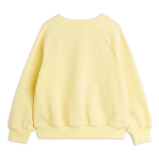 Sweatshirt Coccinelle Bio-Baumwolle | Gelb