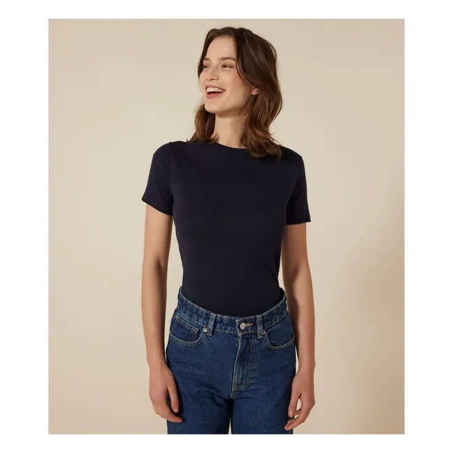 T-shirt l'Iconique - Collection Femme | Bleu marine