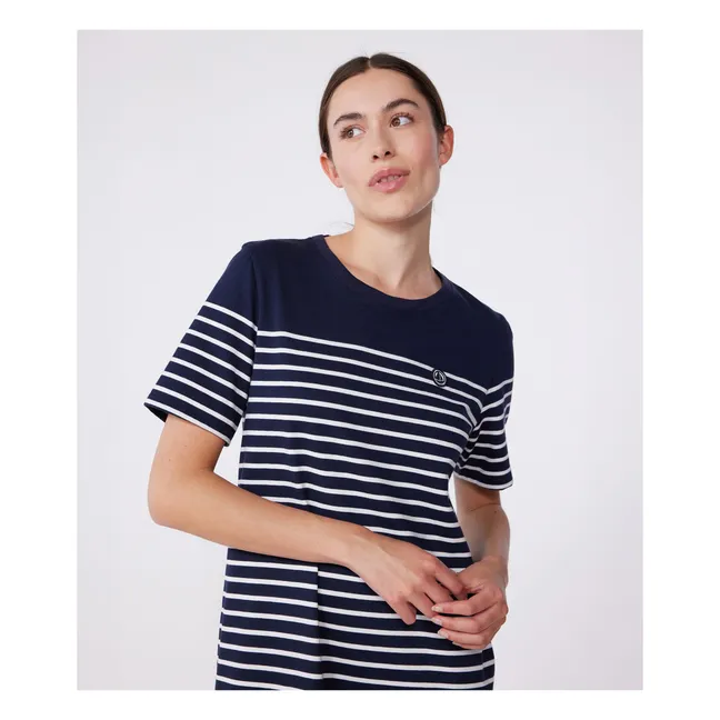 Kleid Babiana Bio-Baumwolle | Navy