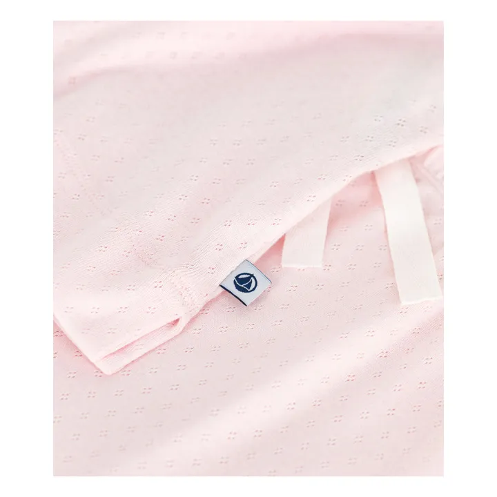 Pyjashort Brownie Coton Bio | Rose- Image produit n°3