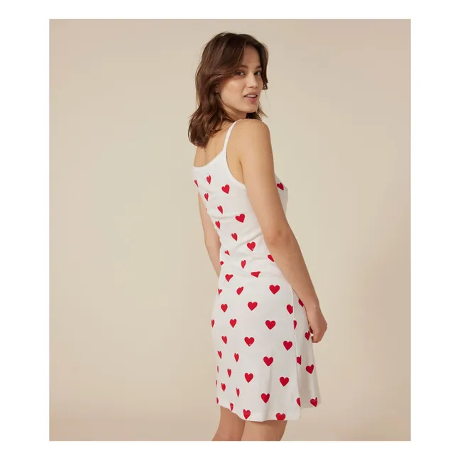Camisón Lina Algodón orgánico | Blanco
