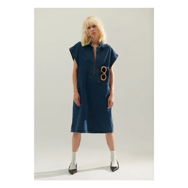 Abito in denim Zafra | Dark Blue